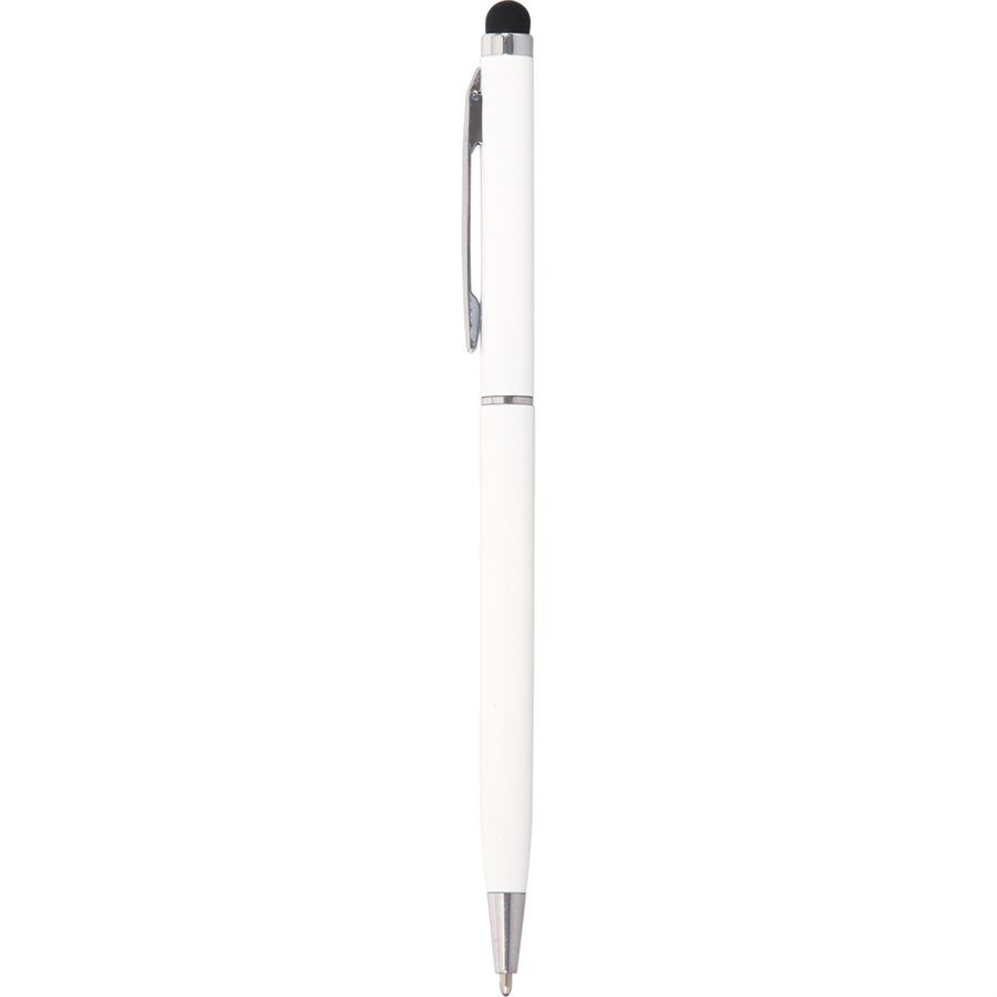 5265-beyaz.jpg 5265 Metal Tükenmez Dokunmatik Ekran Kalemi - Görsel 1