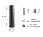 PT-605 Termos 500 ML - Görsel 3