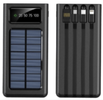 PT-217 10000 mAh Güneş Enerjili (Dahili Kablolu) Powerbank