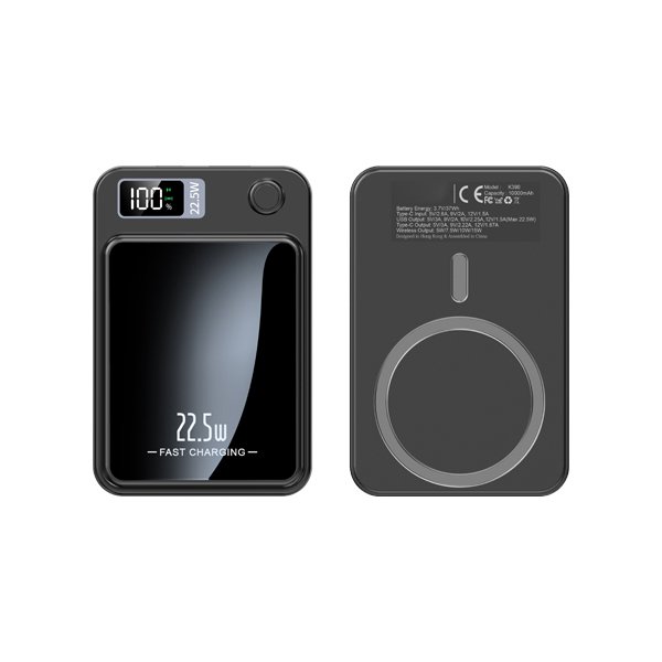 PT-223-1.jpg PT-223 10000 mAh Magsafe Wireless Powerbank - Görsel 1