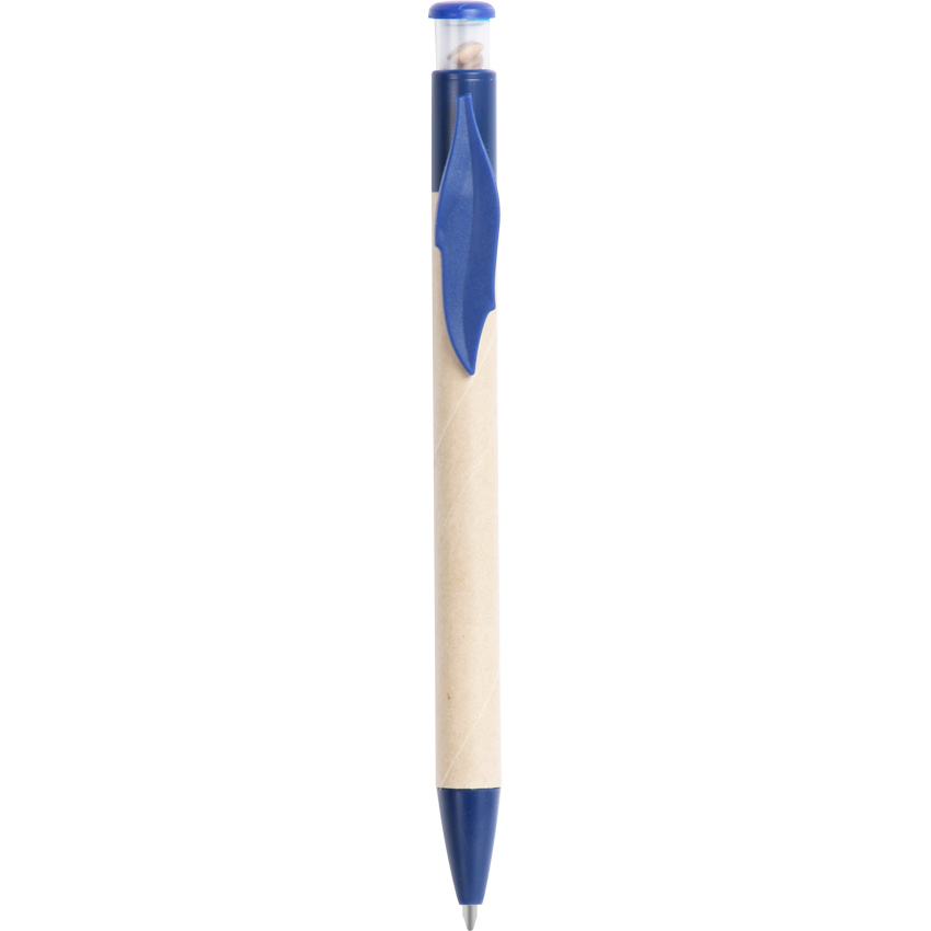 PT-640-lacivert.jpg PT-640 Tohumlu Geri Dönüşümlü Tükenmez Kalem - Görsel 1